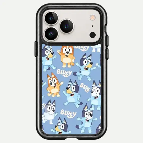 Design Bluey & Bingo Happy Pattern