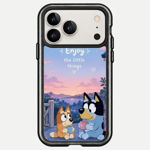 Design Bluey Sunset Together