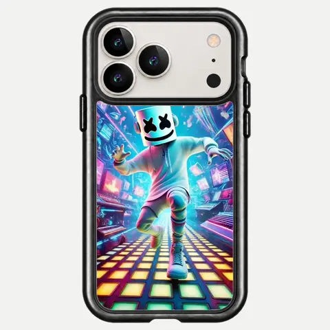 Design Fortnite Marshmello Neon World