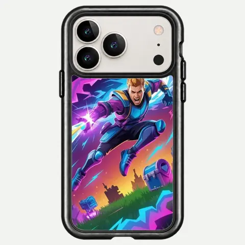 Design Fortnite Neon Warrior