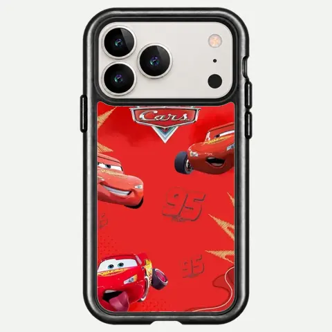 Design Cars Red Pattern