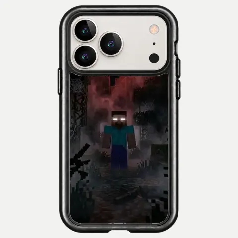 Design Herobrine Blood Moon