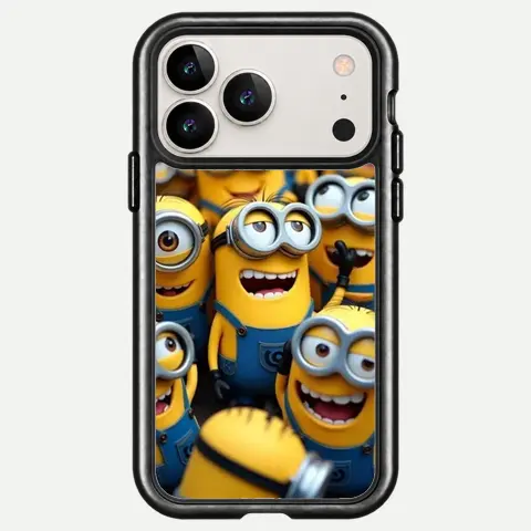 Design Minion Crowd Selfie