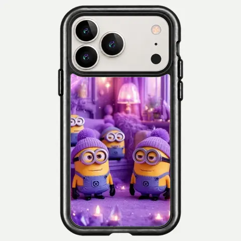 Design Purple Cave Minions