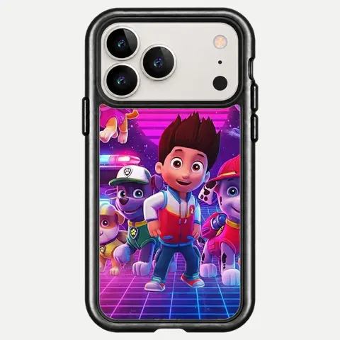 Design Neon City Patrol