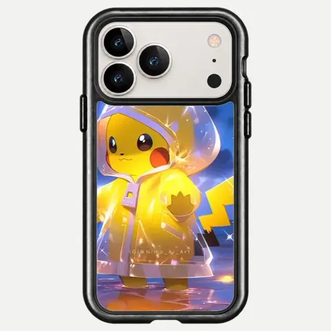 Design Raincoat Pikachu