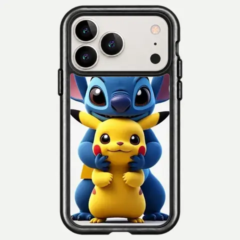 Design Stitch Pikachu Duo
