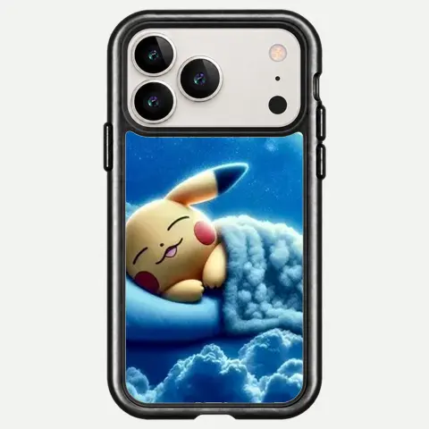 Design Sleeping Pikachu Moon