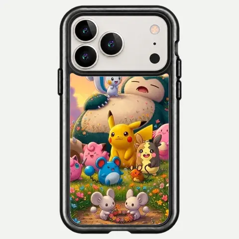 Design Snorlax Flower Picnic
