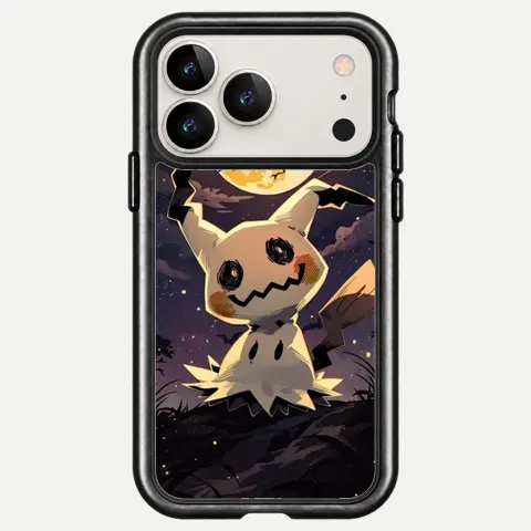 Design Mimikyu Halloween Moon