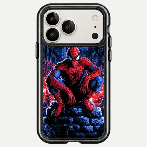 Design Blue Castle Spiderman