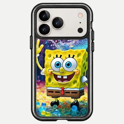Design Crystal Bubble SpongeBob