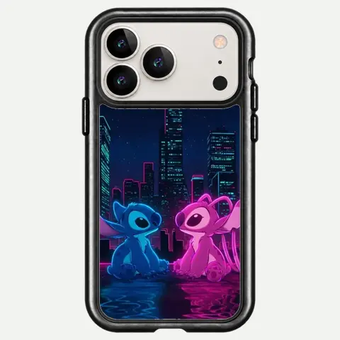 Design Neon City Stitch Angel
