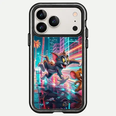 Design Neon City Chase
