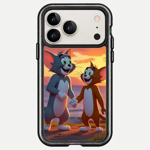 Design Sunset Handshake Duo
