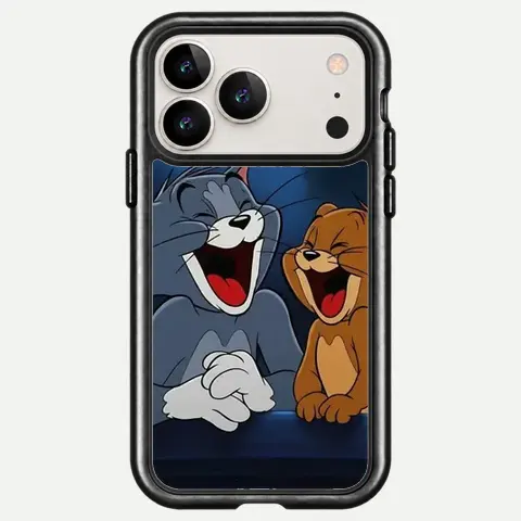 Design Laughing Friends Closeup