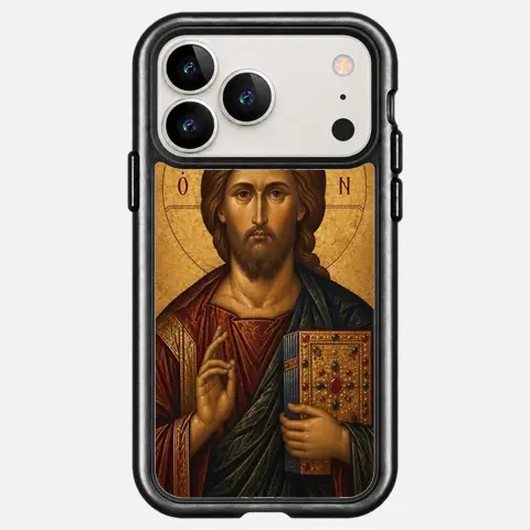 Design Christ Golden Icon