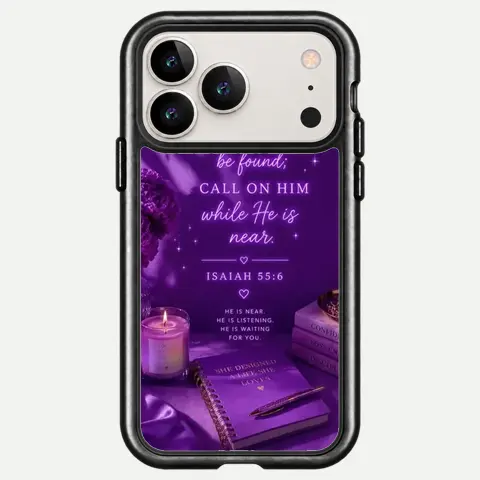 Design Seek The Lord Purple